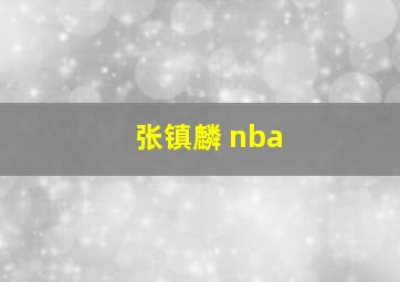 张镇麟 nba